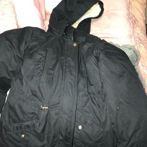 BLACK winter jacket size MEDIUM never worn!